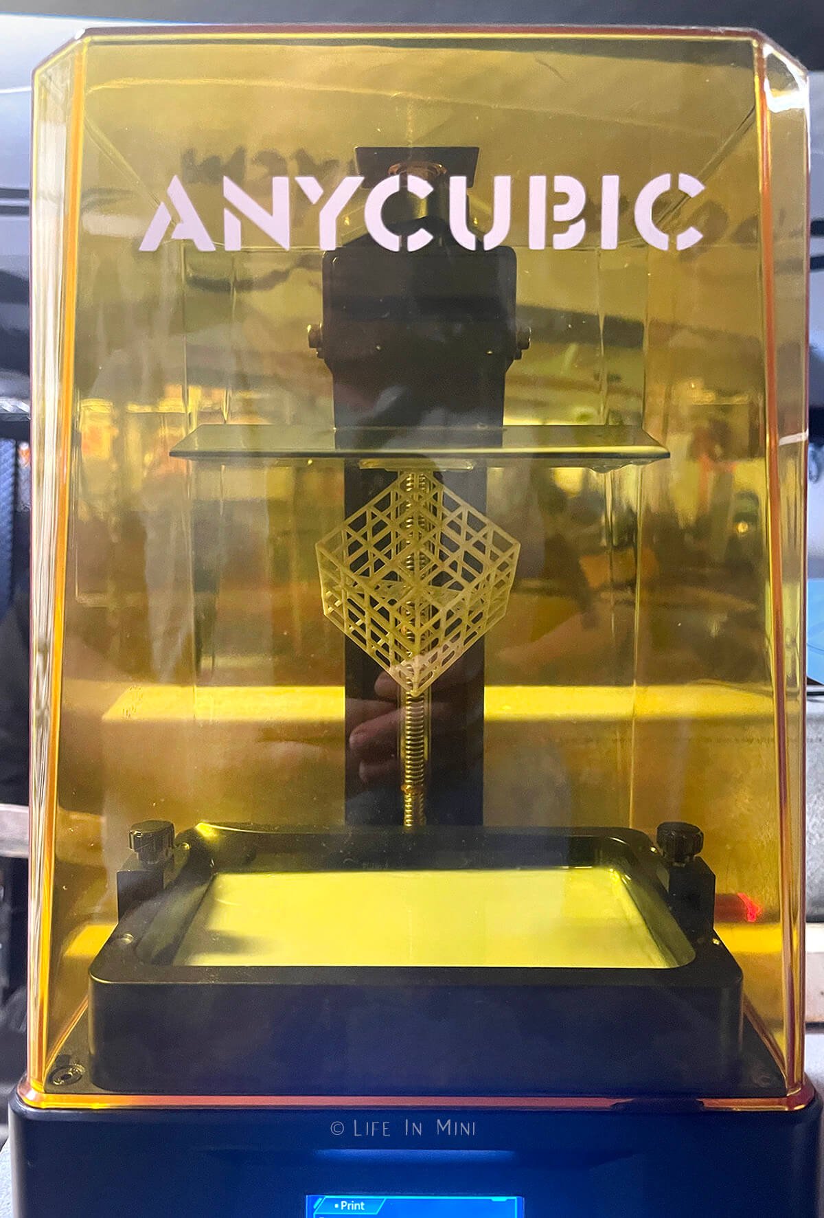 Anycubic 3D Printer in my garage