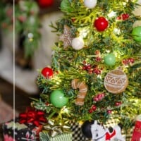 Pinterest image on how to make miniature dollhouse ornaments.